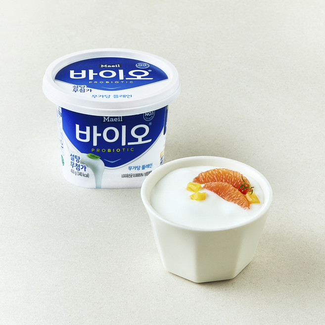 매일바이오 무가당 플레인, 450g, 1개