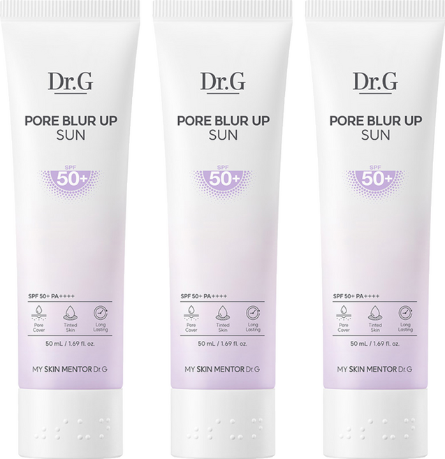 Dr.G 毛孔修飾潤色防曬乳 SPF50+ PA++++, 50ml, 3條