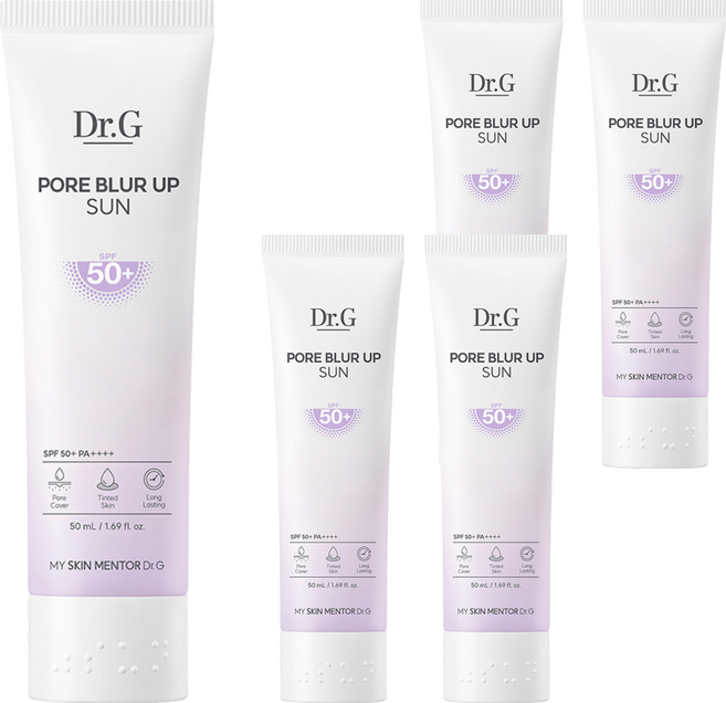 Dr.G 毛孔修飾潤色防曬乳 SPF50+ PA++++, 50ml, 5條
