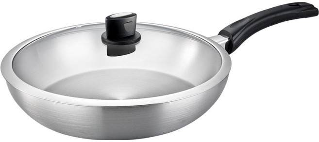 PLUS PERFECT 理想 金緻316七層複合金平底鍋 附蓋, 30cm, 1組