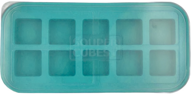 SOUPER CUBES 多功能食品級矽膠保鮮盒, 1個, 食品級矽膠保鮮盒
