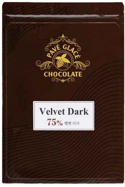 파베글라스 75% 벨벳 다크 커버춰 리얼 초콜릿, 1개, 1kg