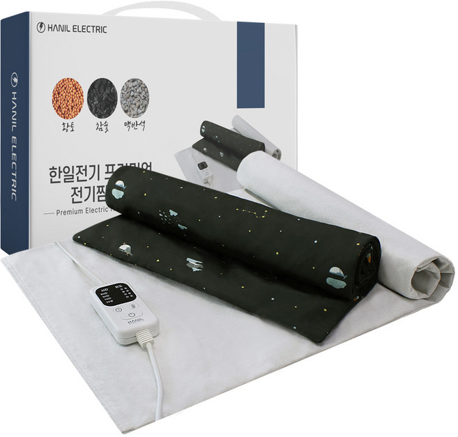 한일상사 프리미엄 전기 온열찜질기 대형, RVE-3000, 밤하늘고래