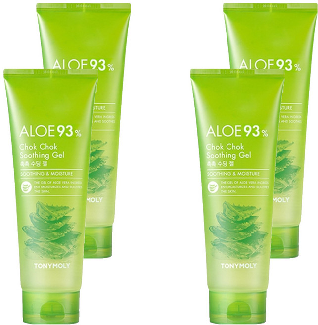 토니모리 촉촉 알로에 수딩젤, 250ml, 4개
