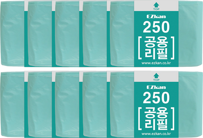 이지캔 매직 공용리필 비닐봉지, 16L, 10세트