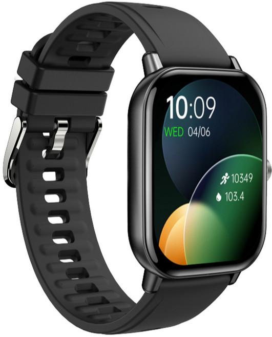 songwin 尚之宇 SMART WATCH智慧手錶 4.8 x 38.5 x 1cm 41g, Black, 1.96吋, 藍芽