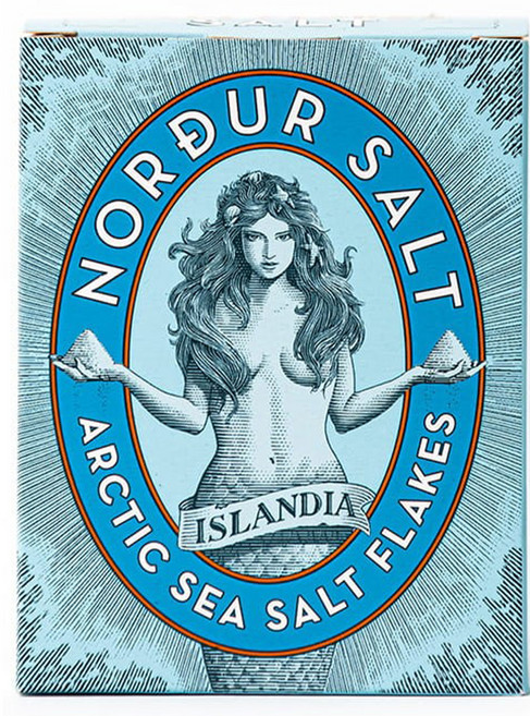 NORDUR 冰島女神 海鹽 原味, 250g, 1盒