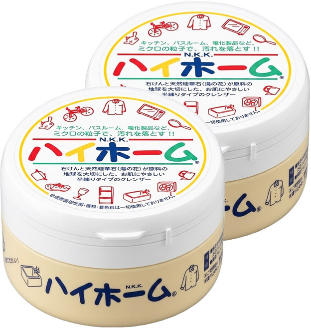 N.K.K. Hi Home 湯之花 清潔萬用膏, 2罐, 400g