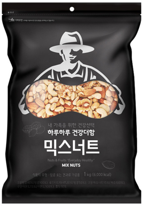 넛츠팜 믹스너트, 1kg, 1개