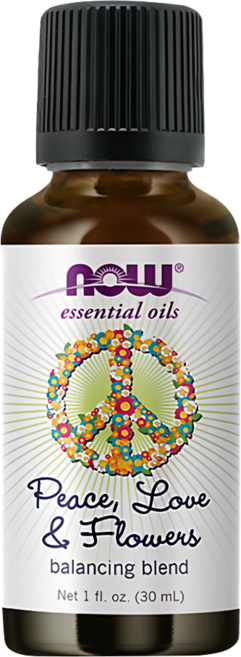 NOW Foods 愛情芬芳複方純精油, 甜橙 + 依蘭依蘭 + 廣藿香, 30ml, 1瓶