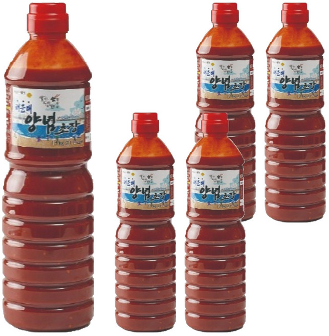 잘식비 양념초장, 1.1kg, 5개