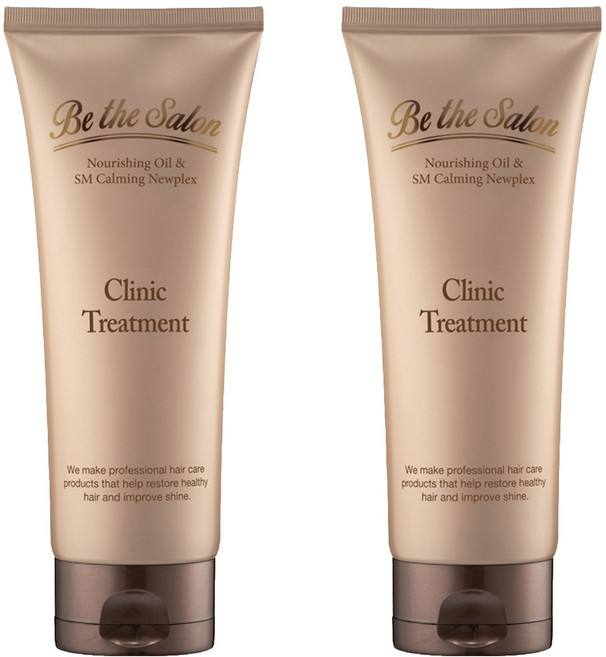비더살롱 크리닉 헤어 트리트먼트, 200ml, 2개