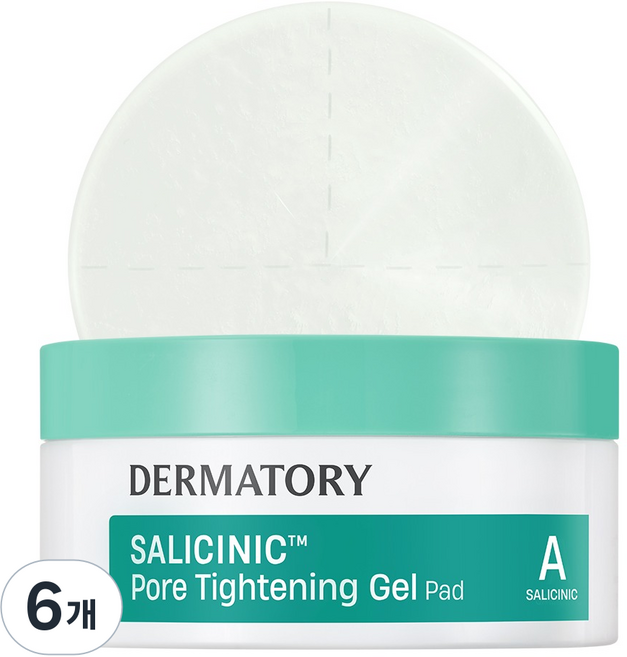 DERMATORY 水楊酸毛孔緊緻凝膠棉片 93g, 6個, 30枚入