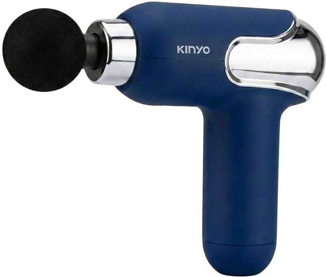 Kinyo 螢幕顯示9段舒緩筋膜槍 FG-65, 深藍色