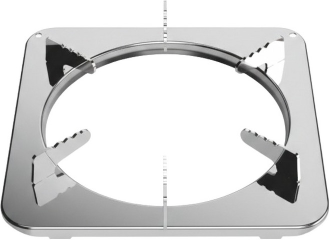 巧夫人 不銹鋼方型爐架 #430不銹鋼材質 加厚型 台灣製造, 22.5 x 22.5 x 3.5cm, 1個