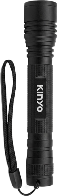 Kinyo 電池式LED變焦手電筒 LED-478, 1個