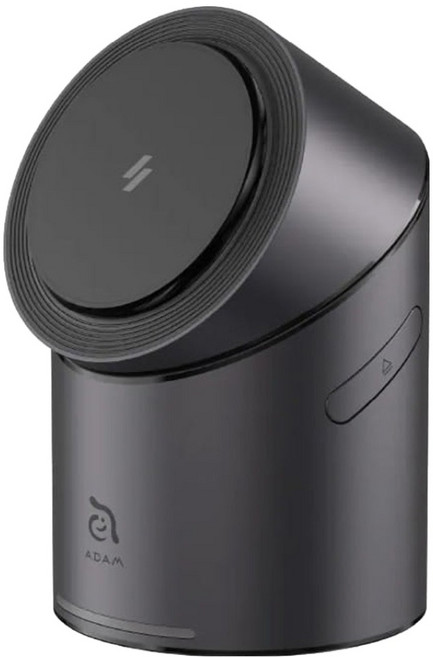 ADAM elements 亞果元素 Qi2 圓柱體智慧型三合一旅行磁吸無線充電器 109 x 76 x 76mm 351g, Mag Tube, 1個