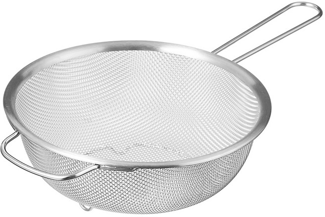 무인양품 스테인리스 그물 보울 핸들부착, 실버, 1개