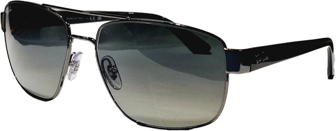 Ray-Ban 雷朋 金屬框漸層鏡片太陽眼鏡 RB3663-004/71