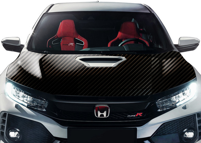 엑스핏 카본패브릭시트지 1350mm x 1000mm, 사선브라운, 1개