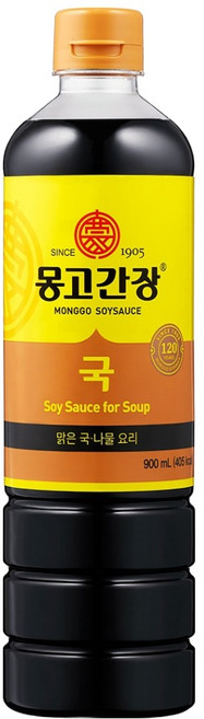 몽고간장 국간장, 900ml, 1개