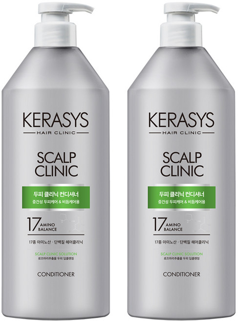 케라시스 두피 클리닉 단백질 컨디셔너, 750ml, 2개