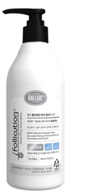볼빅 폴리큐션 루트 플러스샴푸, 300ml, 1개