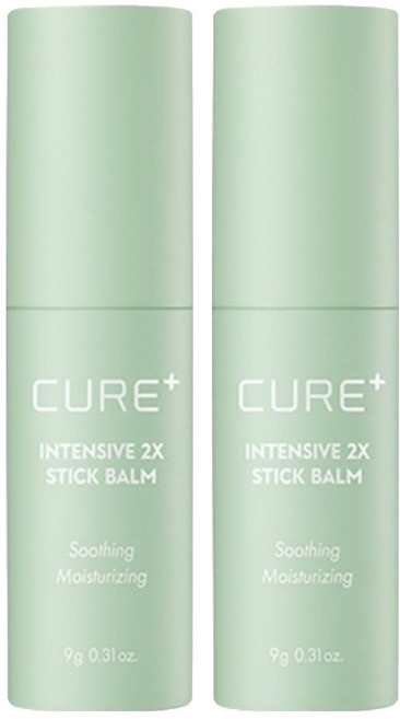 김정문알로에 인텐시브 2x 스틱밤, 9g, 2개