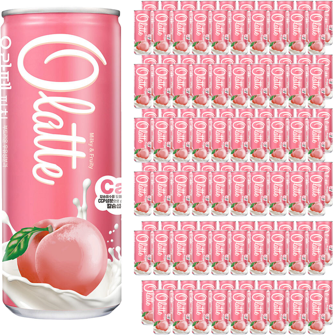 오라떼 동아오츠카 피치맛, 120개, 240ml