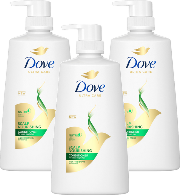 Dove 多芬 頭皮滋養潤髮乳, 660ml, 3瓶