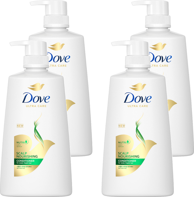 Dove 多芬 頭皮滋養潤髮乳, 660ml, 4瓶