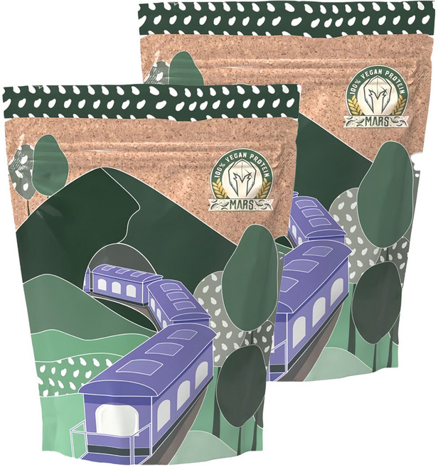 MARS 戰神 VEGAN 豌豆蛋白 烏龍奶茶風味, 1kg, 2袋