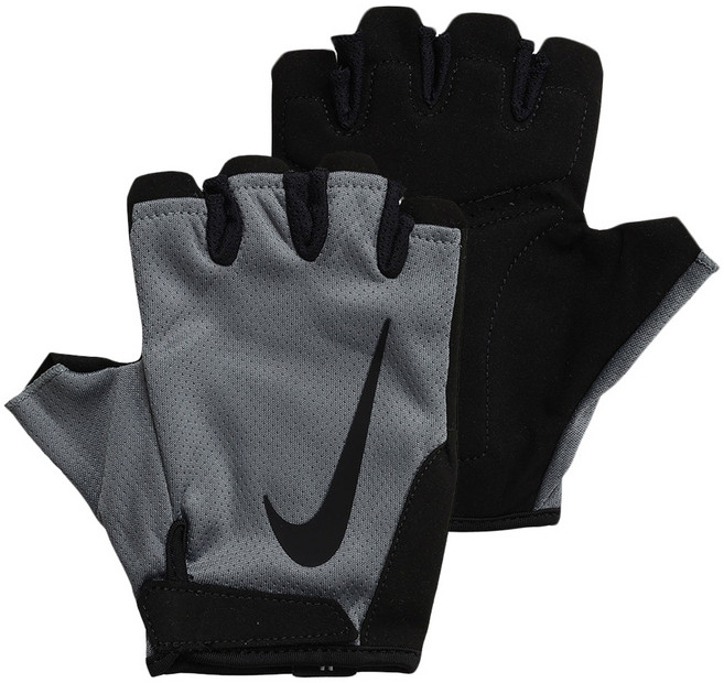 NIKE 耐吉 M GYM ESSENTIAL 2.0 健身手套 N1012315032LG, 灰黑色, 1雙