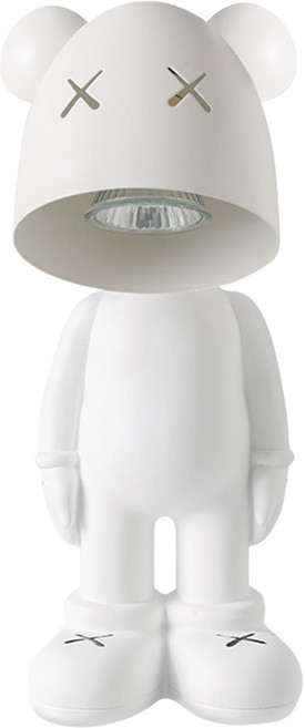 Rofancy 洛帆晞 可愛卡通系列 融蠟燈 15 x 15 x 30cm, 潮牌XX熊 白色