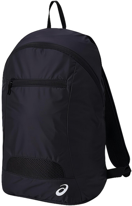 ASICS 亞瑟士 可收納後背包 3033B985-001, 黑色, 1個