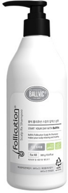 볼빅 폴리큐션 스칼프알엑스샴푸, 300ml, 1개