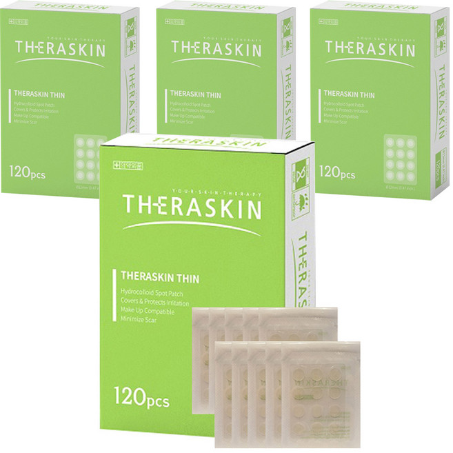 테라스킨 씬 스팟패치 12mm, 120개입, 4개