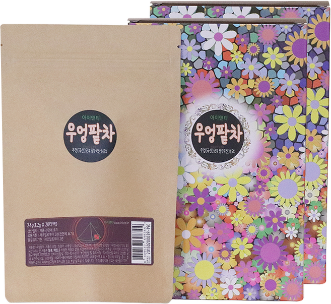 아이앤티 우엉팥차 삼각 티백, 1.2g, 40개입, 2개