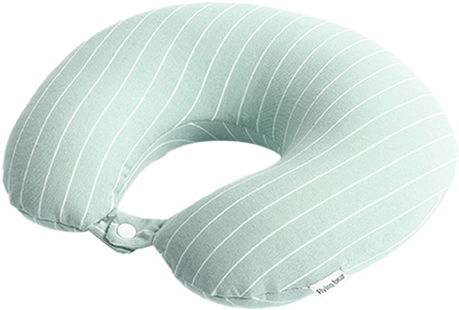 Flying Bear 灰熊當家 二合一變形護頸枕, 淺綠色