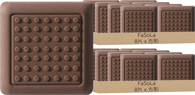 FaSoLa 多用途可剪裁桌腳 椅腳靜音耐磨防滑墊 8片, 2組