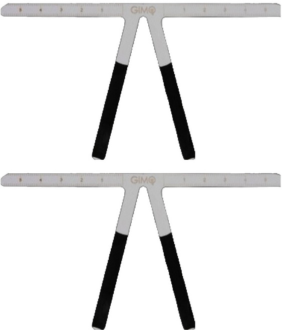 밸런스 룰러 눈썹 디자인 가이드, 평형, 2개