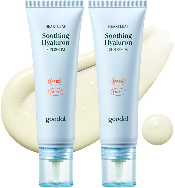 구달 어성초 진정 히알루론선세럼 SPF50+ PA++++, 2개, 50ml
