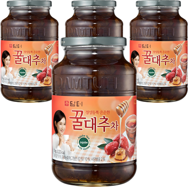 담터 꿀대추차, 1kg, 1개입, 4개
