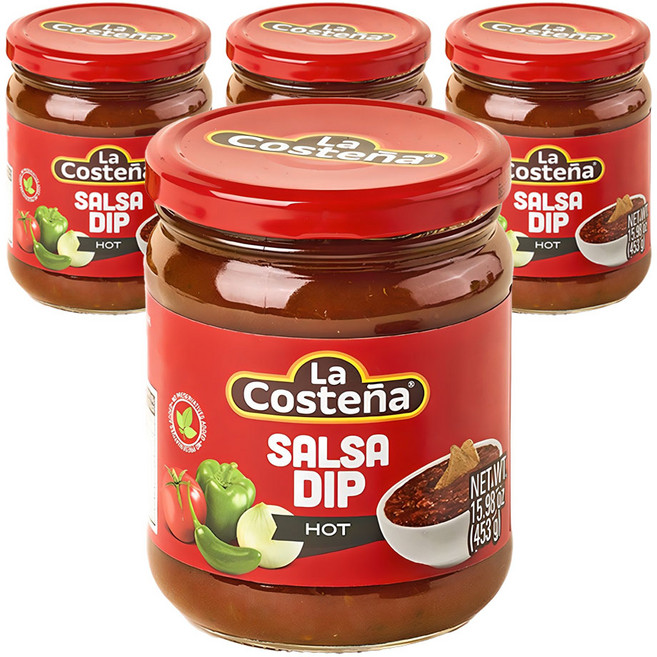 La Costena 辣味莎莎醬, 453g, 4個