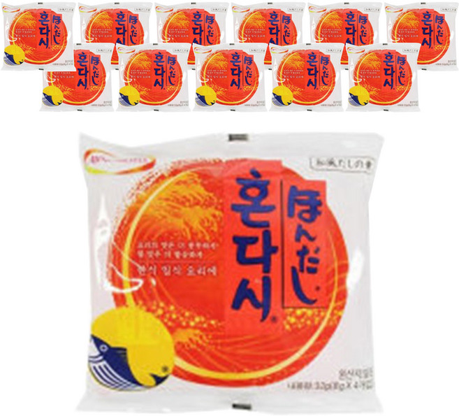 혼다시 조미료, 32g, 12개