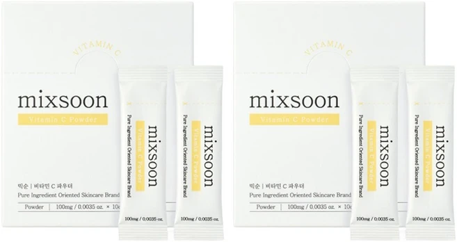 믹순 비타민 c 파우더 10p, 2개, 1g - 쿠팡