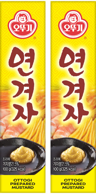 오뚜기 연겨자, 100g, 2개