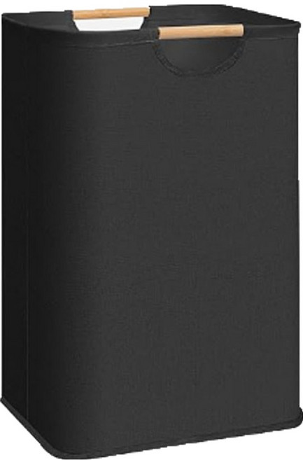 하우즈룸 대용량 접이식 빨래바구니, 블랙