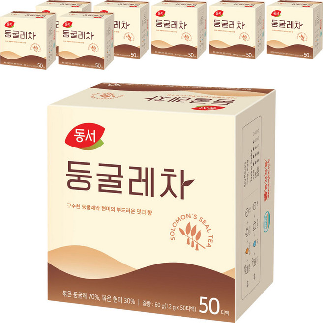 DONGSUH 東西食品 玉竹茶, 1.2g, 50入, 8個
