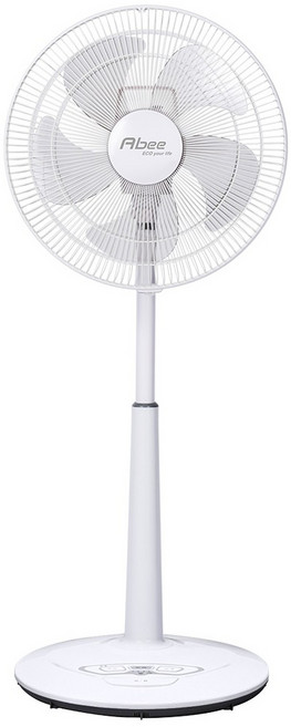 abee 快譯通 5-Blade 遙控 電風扇 白色 DC變頻 7段風速 10小時定時 DC直流馬達 16吋 F1600
